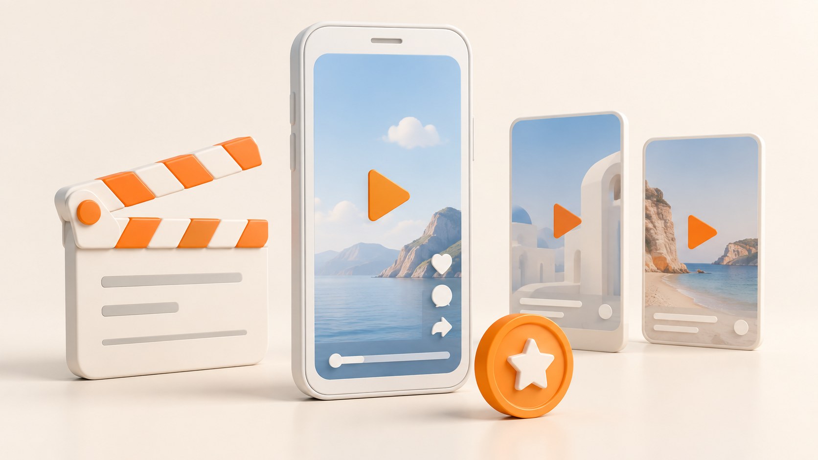 Смартфон с вертикальным видео, дополнительные видеокарточки и кинохлопушка